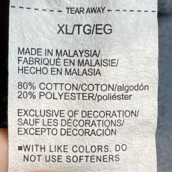 Under Armour PROJECT ROCK CHARGED GRAY FLEECE LS SWEATER XL - Picture 7 of 7